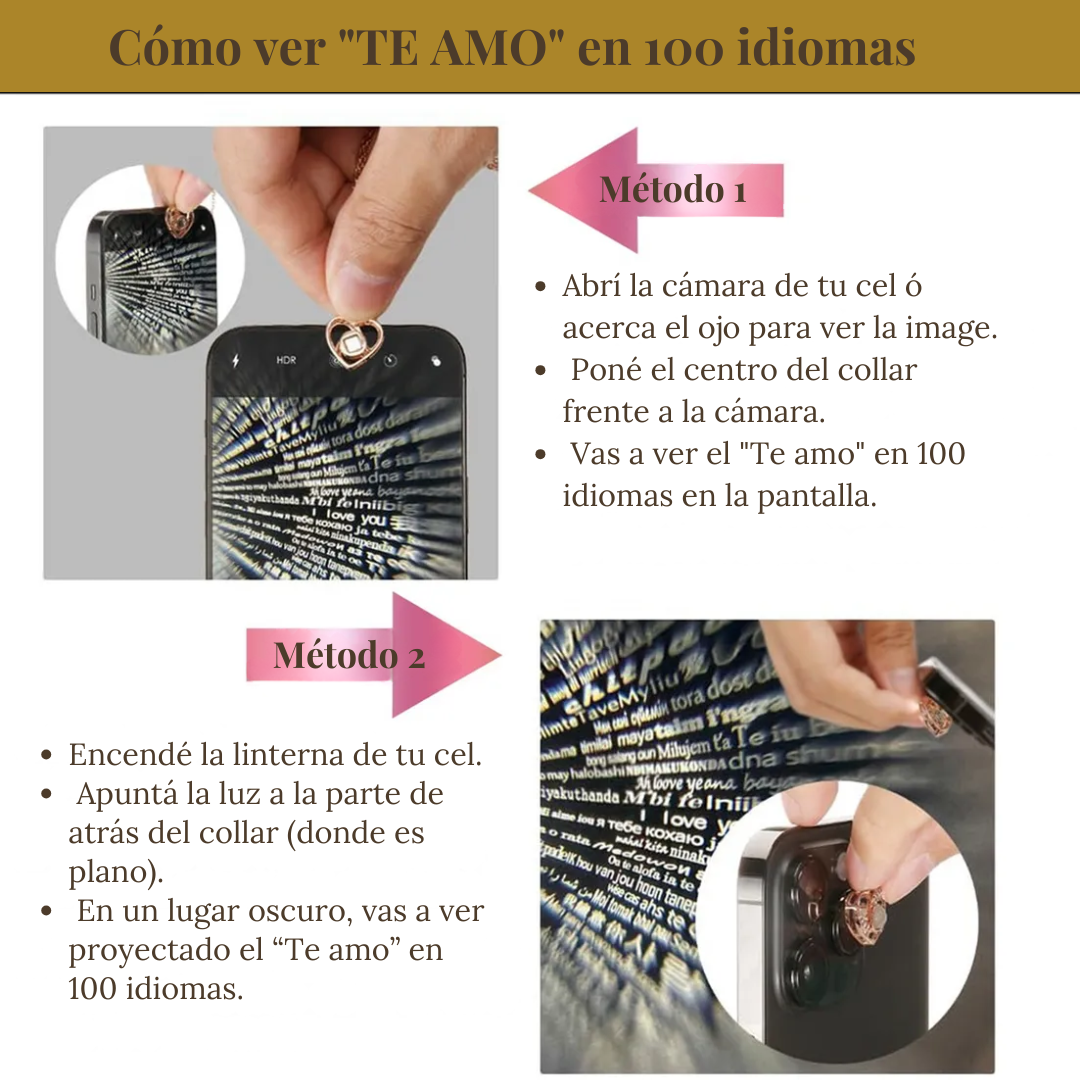 Collar “Te Amo”